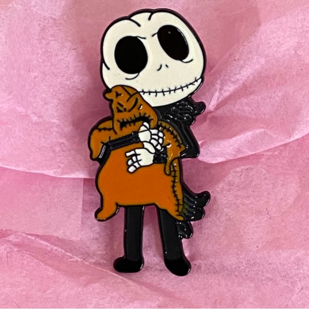 Jack Skellington & Oogie Boogie Pin The Nightmare Before Christmas
